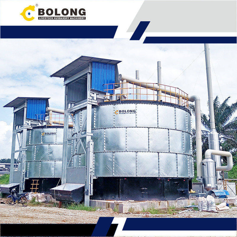 Bolong Malaysia composting machine after-sales case